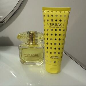 Versace Yellow Diamond 3 oz & 3.4 oz Lotion Set